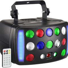 SkyDisco® Combo 315 4-in-1 RGBW Derby / Strobe / Laser / Wash Light 