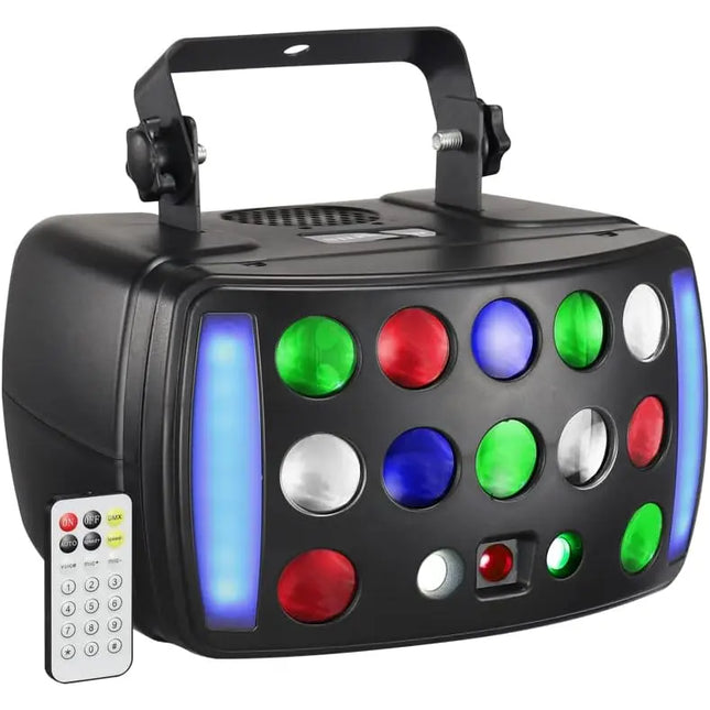 SkyDisco® Combo 315 4-in-1 RGBW Derby / Strobe / Laser / Wash Light 