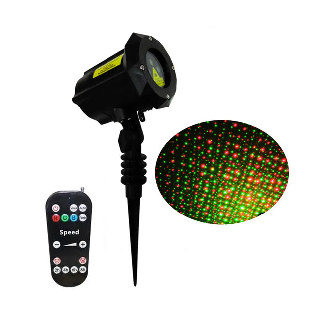 SkyDisco® Garden RG Points 150mW IP65 Outdoor Christmas Laser Light 