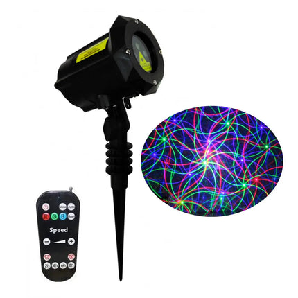 SkyDisco® Garden RGB 8 Patterns 250mW IP65 Outdoor Christmas Laser Light 