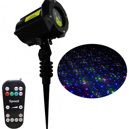 SkyDisco® Garden RGB Points 250mW IP65 Outdoor Christmas Laser Light 