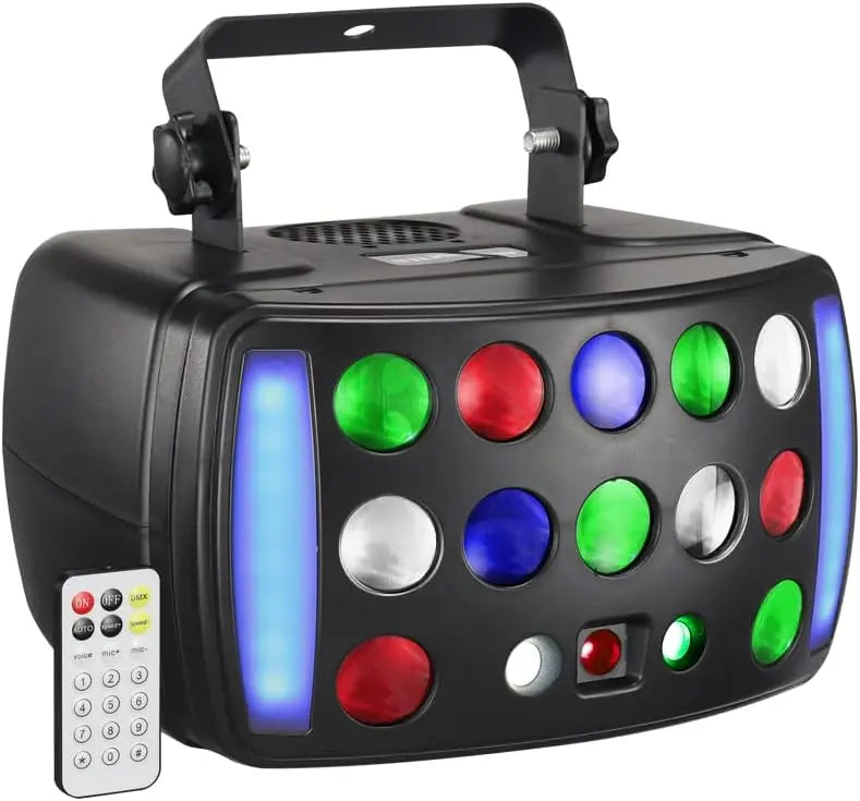 SkyDisco® Combo 315 4-in-1 RGBW Derby / Strobe / Laser / Wash Light 