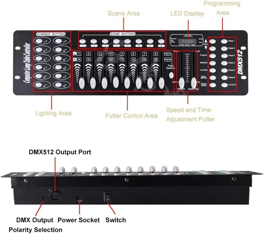 SkyDisco® 192CH DMX Lighting Controller 