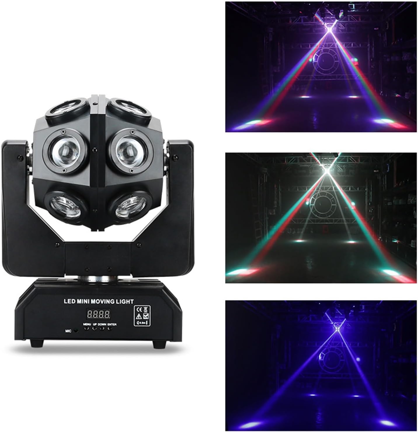 SkyDisco 12 LED Moving Head RGBW