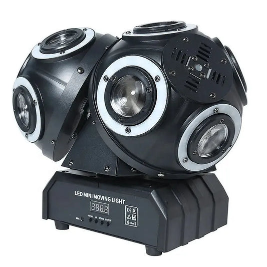 SkyDisco MH80 Moving Head Light RGBW with Laser