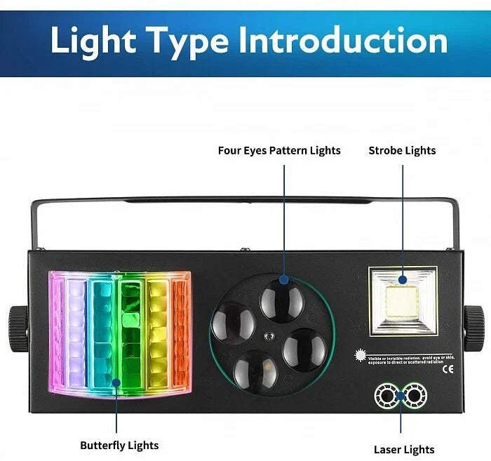 SkyDisco Combo 410 Stage Lighting Multi-Beam Effect